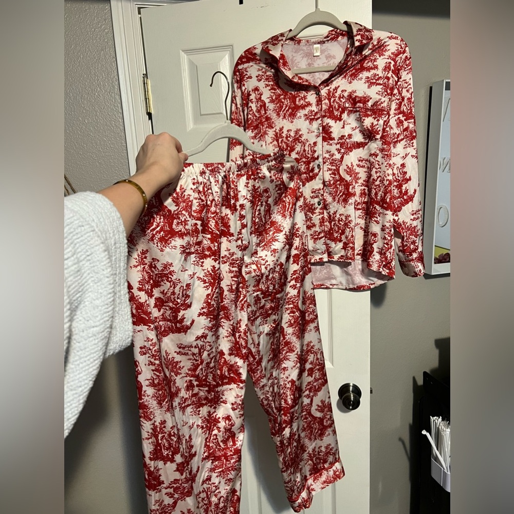 Silk pj set